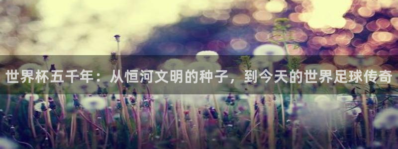 世界杯足球比赛：世界杯五千年：从恒河文明的种子，到今天的世界足球传奇