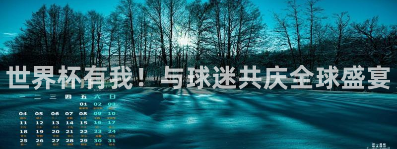足球杯：世界杯有我！与球迷共庆全球盛宴